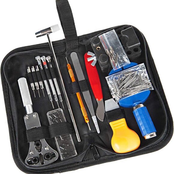 Watch Repair Tool Kit Professional Spring Bar Watch Band Link Pin Tools Set - Picture 1 of 7